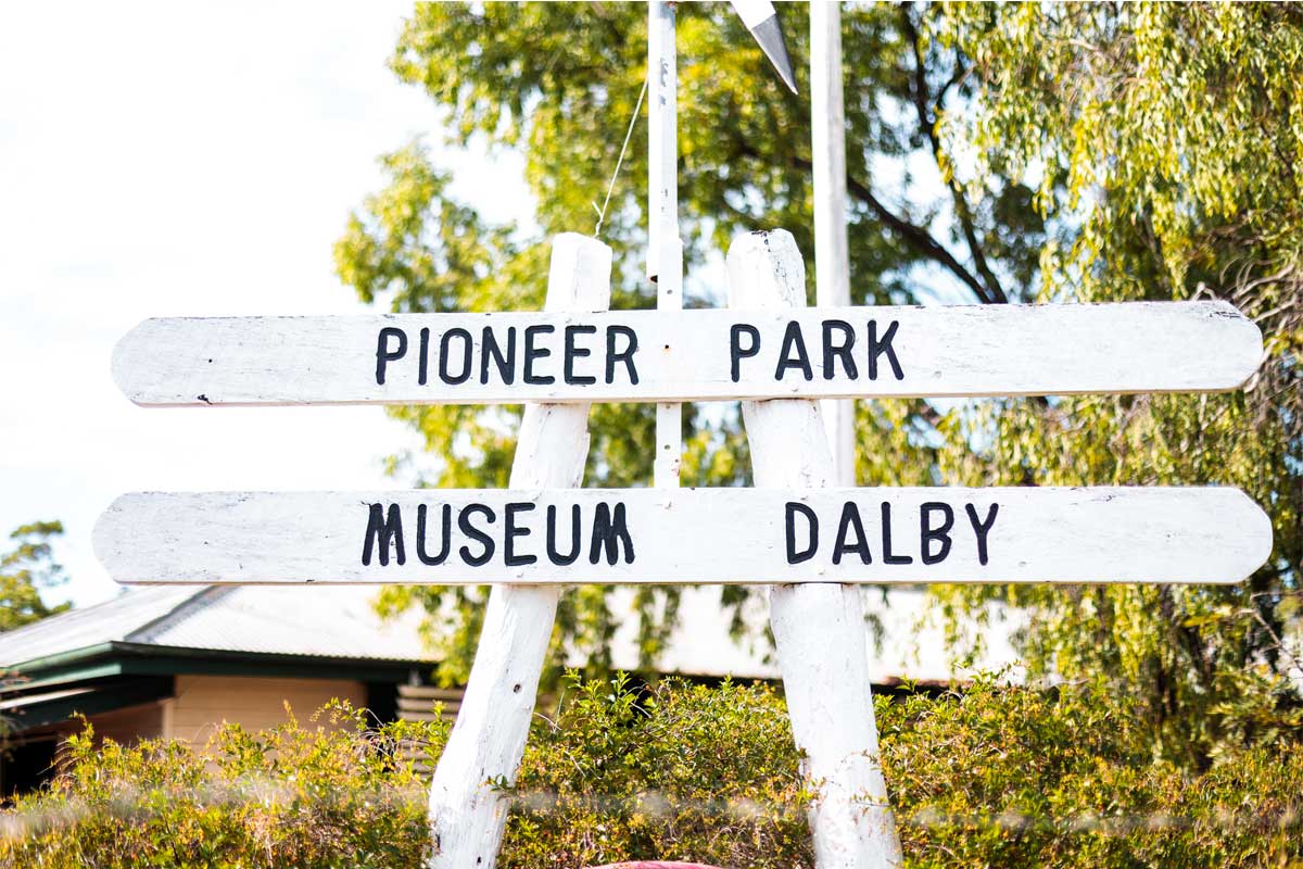 pioneer park musuem signage