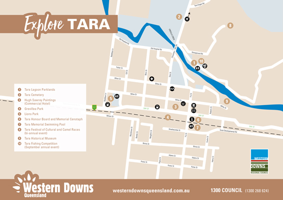Map Of Tara Qld Explore Tara Qld - Western Downs Queensland